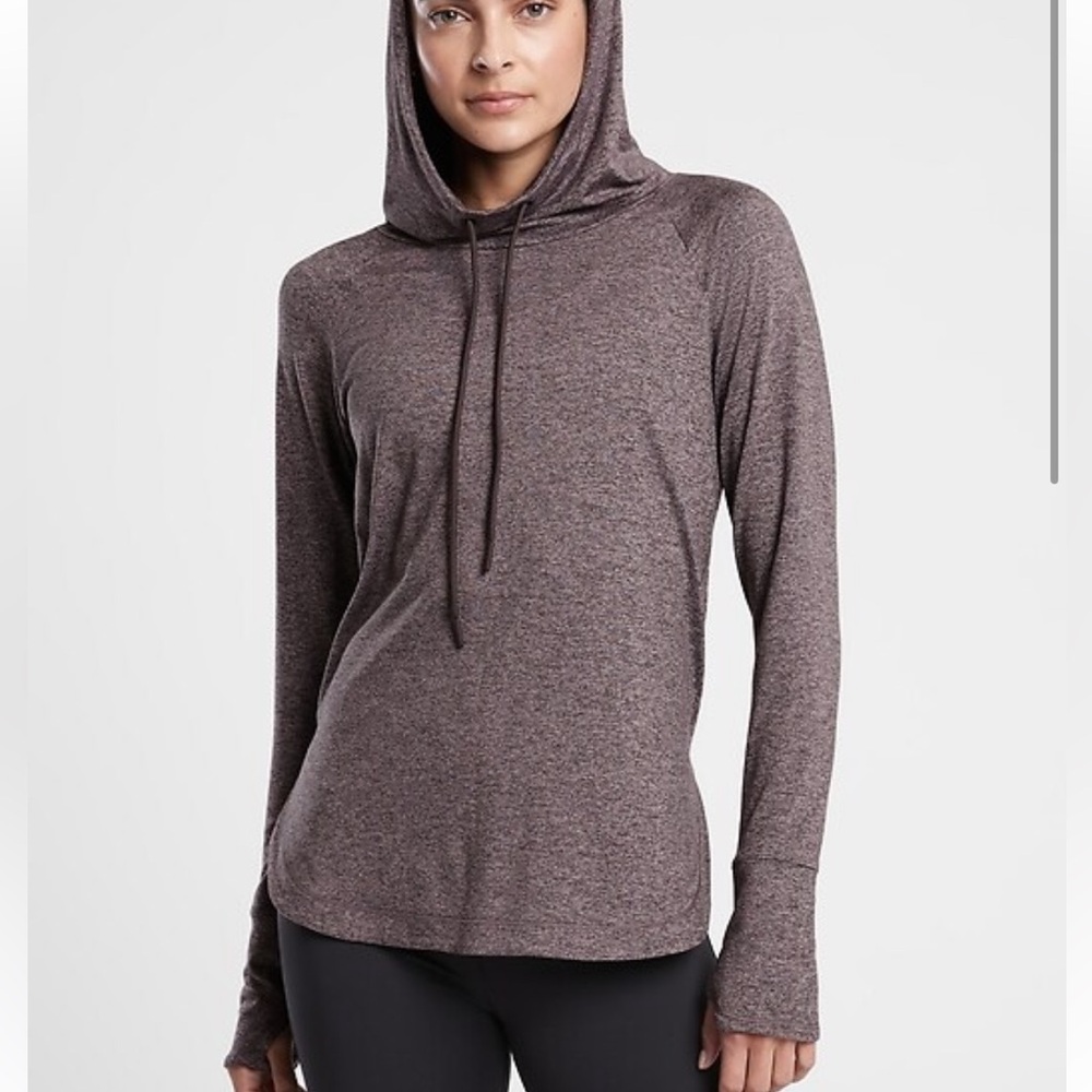 Like New! Athleta Untempo Hoodie Sweatshirt Mauve